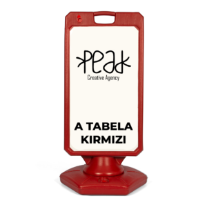 A Tabela Kırmızı, Dubalar Açık Hava, Peak Reklam Bursa