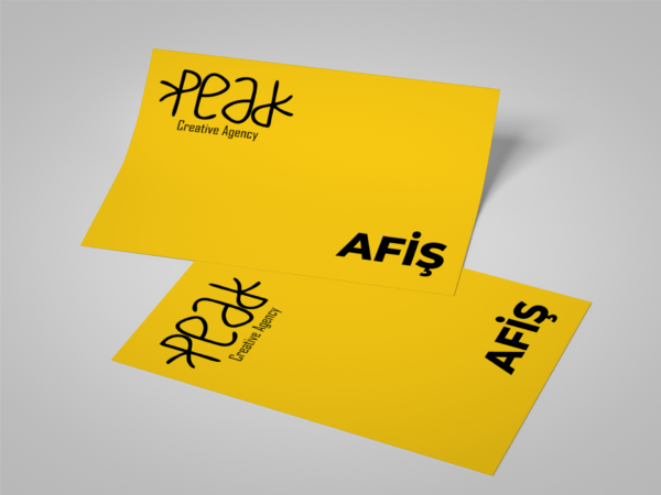 Afiş Peak Reklam Bursa Matbaa Promosyon Tabela Web Tasarım Sosyal Medya