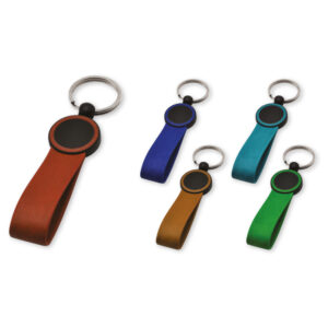 Peak Creative Bursa Promosyon Anahtarlık ve Rozetler Metal Siyah Deri Anahtarlık