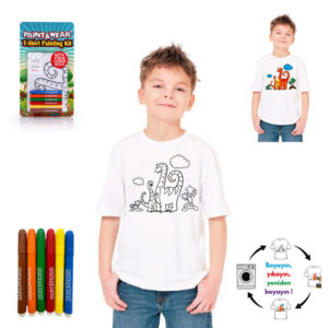 Peak Creative Bursa Promosyon Çocuk Ürünleri Boyama T-Shirt