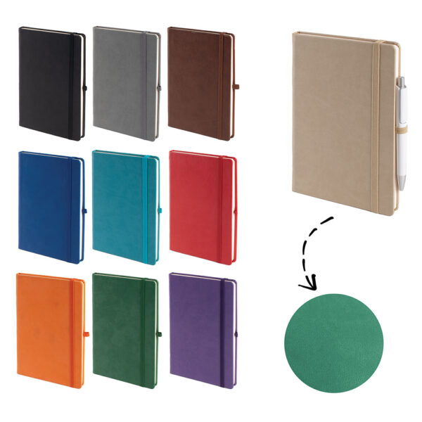 Peak Creative Bursa Promosyon Defterler Termoderi Kapaklı Defter ( 13 x 21 cm )