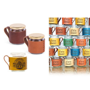 Peak Creative Bursa Promosyon Deri Ürünler Canberra Deri Mug