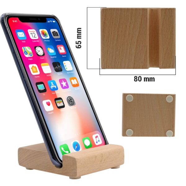 Peak Creative Bursa Promosyon Doğa Dostu Ürünler Ahşap Telefon Standı