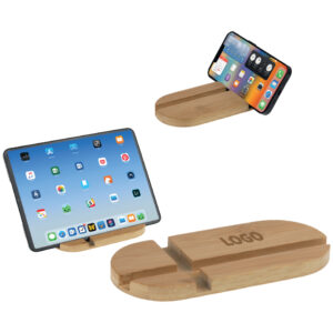 Peak Creative Bursa Promosyon Doğa Dostu Ürünler Bambu Masaüstü Telefon ve Tablet Standı