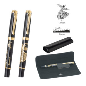 Peak Creative Bursa Promosyon Kalem Setleri Tekli Kabartma Roller Kalem Seti