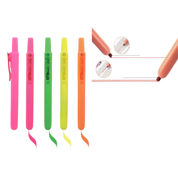 Peak Creative Bursa Promosyon Kırtasiye Ürünleri Basmalı Highlighter Kalem