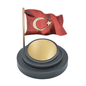 Peak Creative Bursa Promosyon Masaüstü VIP Ürünler Masaüstü Bayraklı İsimlik