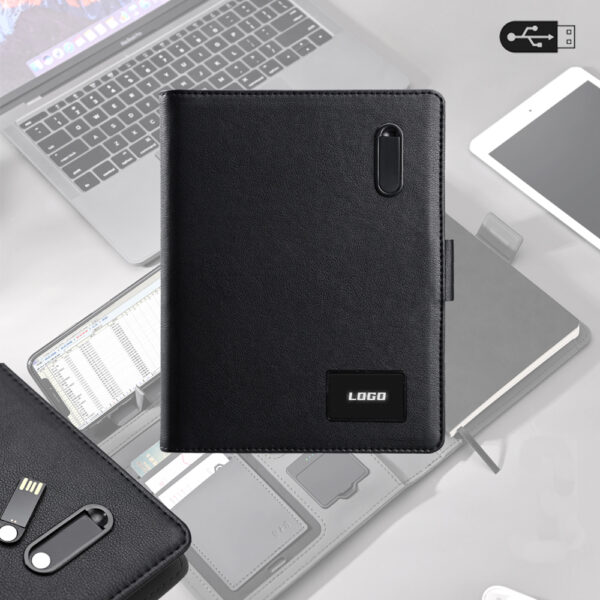 Peak Creative Bursa Promosyon Powerbank Powerbank 8000 mAh 16 GB USB Wireless Organizer