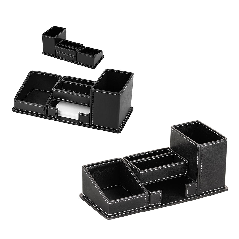 Peak Creative Bursa Promosyon Suni Deri Masaüstü Ürünler Suni Deri Kalemlik