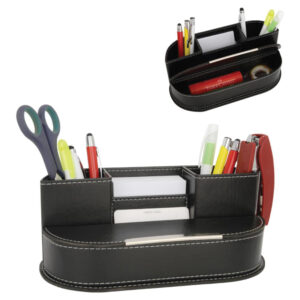 Peak Creative Bursa Promosyon Suni Deri Masaüstü Ürünler Suni Deri Kalemlik