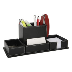 Peak Creative Bursa Promosyon Suni Deri Masaüstü Ürünler Suni Deri Kalemlik