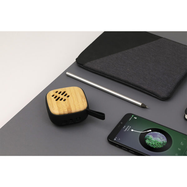 Peak Creative Bursa Promosyon Teknolojik Ürünler Bluetooth 5.0 Bambu Hoparlör