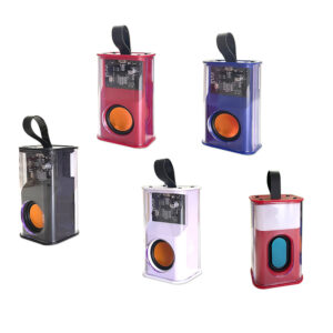 Peak Creative Bursa Promosyon Teknolojik Ürünler Şeffaf RGB Bluetooth Hoparlör