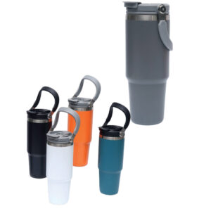 Peak Creative Bursa Promosyon Termoslar ve Kupalar Katlanır Kulplu Çelik Termos 888 ml