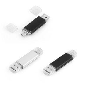 Peak Creative Bursa Promosyon USB Bellekler 16 GB  OTG Özellikli Metal USB Bellek