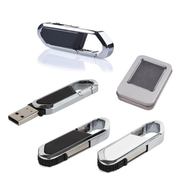 Peak Creative Bursa Promosyon USB Bellekler 8 GB Metal Plastik Anahtarlık USB Bellek