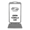 Şirin Tabela Gri, Dubalar Açık Hava, Peak Reklam Bursa
