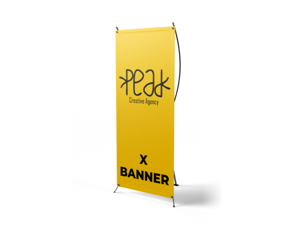 X Banner , Display Ürünleri Açık Hava, Peak Reklam Bursa